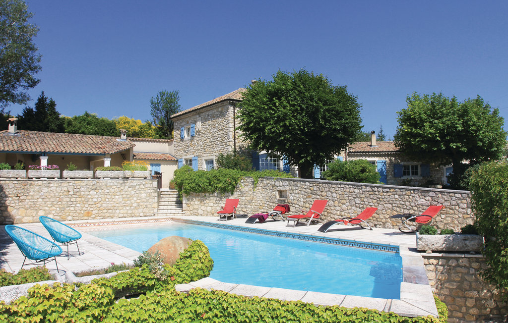 Maison en pierre 8 pers. avec piscine à Malataverne - Photo 1