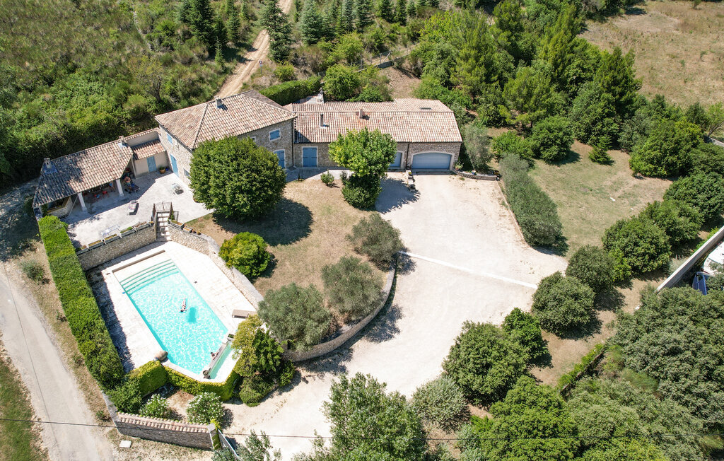 Maison en pierre 8 pers. avec piscine à Malataverne - Photo 14