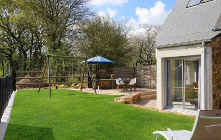 Maison ancienne ferme, 6 pers., terrasse nature à La Hague : photo 12