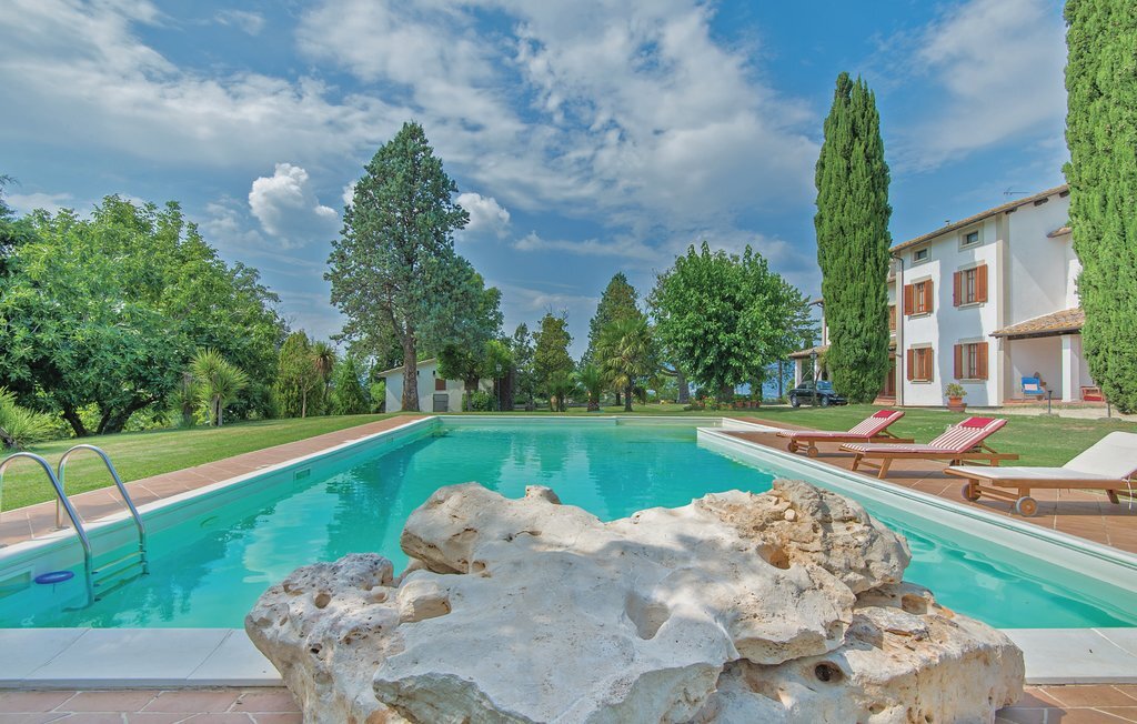 Villa S.Angelo, maison XVIIIe siècle avec piscine à Collescipoli - Photo 8