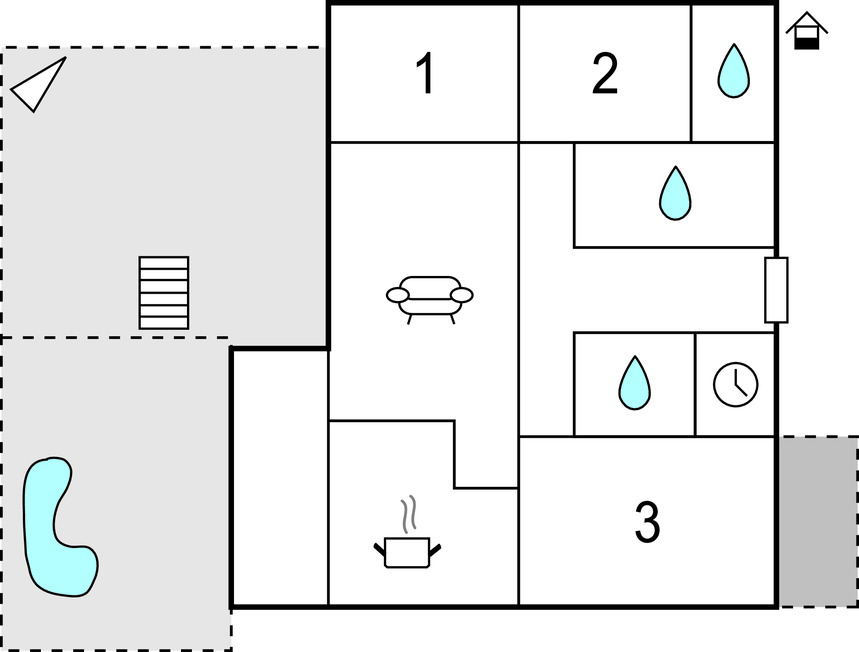 Maison avec piscine à Rojales, 3 chambres, jardin - Photo 37