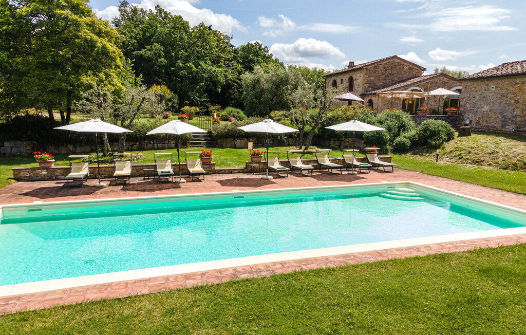 Casa Roseto, maison en pierre dans le Chianti avec piscine - Photo 10