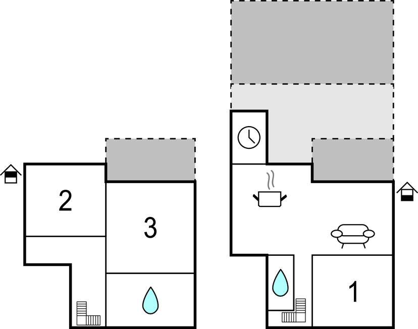 Casa Virginio - Maison 7 pers., vue mer, Pomonte - Photo 21