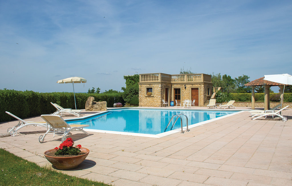 Corneto 1 à Pomarance : appartement piscine Toscane - Photo 4