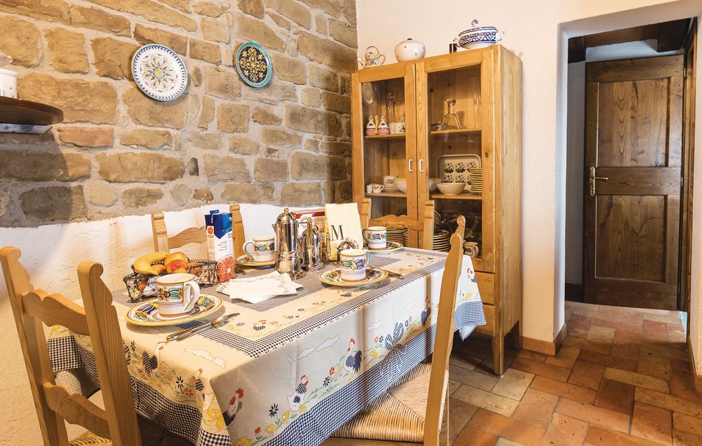 Maison rurale en pierre avec piscine d'eau salée, Morra - Photo 12