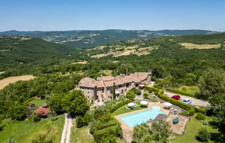 Lorenzo, appartement 6 pers. à Todi avec piscine : photo 10