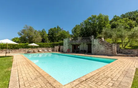 Lorenzo, appartement 6 pers. à Todi avec piscine : photo 15