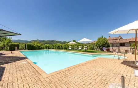 Lorenzo, appartement 6 pers. à Todi avec piscine : photo 17
