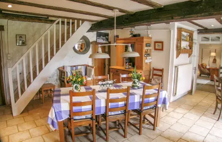 Ancienne ferme 12 personnes avec piscine d'eau salée à Suaux : photo 14