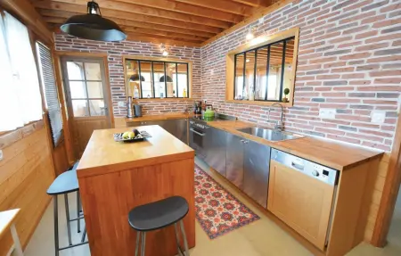 Maison en bois 8 pers. avec piscine à Thezan-les-Béziers : photo 2