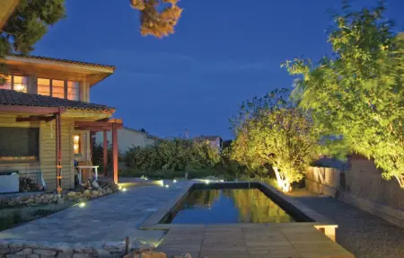 Maison en bois 8 pers. avec piscine à Thezan-les-Béziers : photo 5