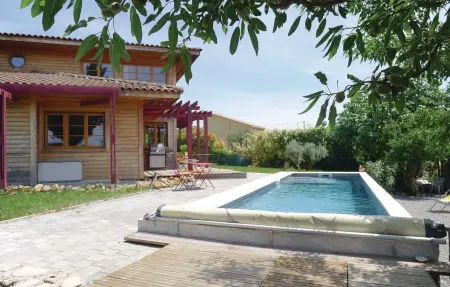 Maison en bois 8 pers. avec piscine à Thezan-les-Béziers : photo 11