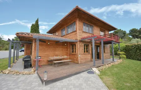 Maison en bois 8 pers. avec piscine à Thezan-les-Béziers : photo 12