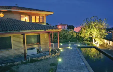 Maison en bois 8 pers. avec piscine à Thezan-les-Béziers : photo 13