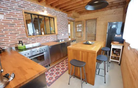 Maison en bois 8 pers. avec piscine à Thezan-les-Béziers : photo 24