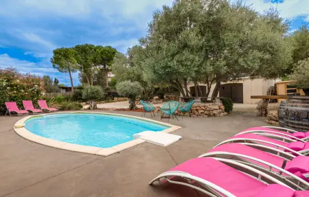 Maison 8 pers. avec piscine privée et vue sur Thau : photo 10