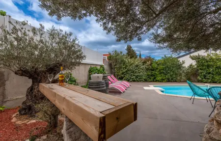 Maison 8 pers. avec piscine privée et vue sur Thau : photo 16