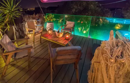 Maison 8 pers. avec piscine privée et vue sur Thau : photo 21