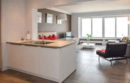 Appartement Quirinal vue mer à Ostende, 2 chambres, 6 personnes : photo 5