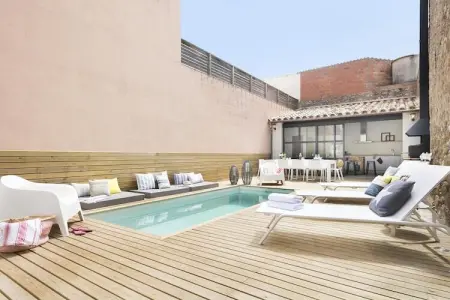 Pink House, maison catalane 11 pers. piscine privée : photo 2