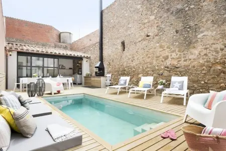 Pink House, maison catalane 11 pers. piscine privée : photo 6