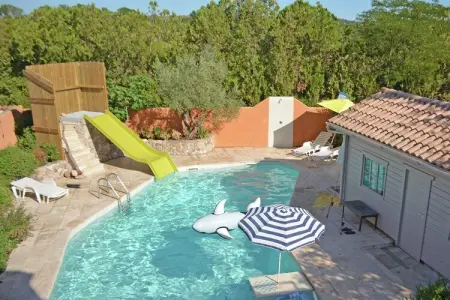 Villa Rivière et Mer, piscine toboggan, 10 personnes : photo 5