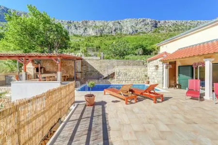 Country hideaway, Villa à Solin avec piscine privée et jardin - Photo 7