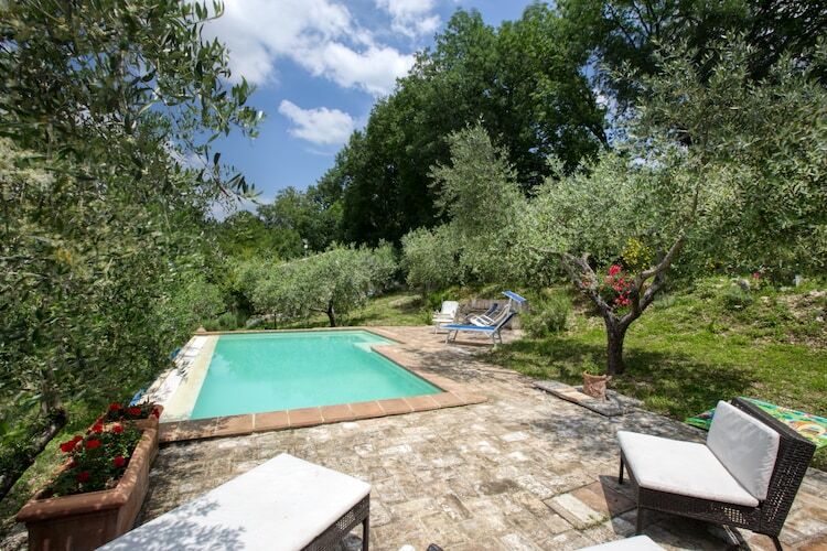 Villa Giuli, maison 6 personnes avec piscine à Assisi - Photo 8