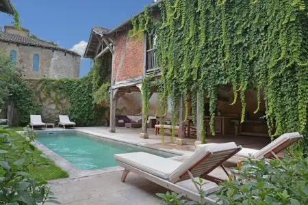 Maison Romaine Romantique, Maison à Campagne avec Piscine et Barbecue - Photo 21