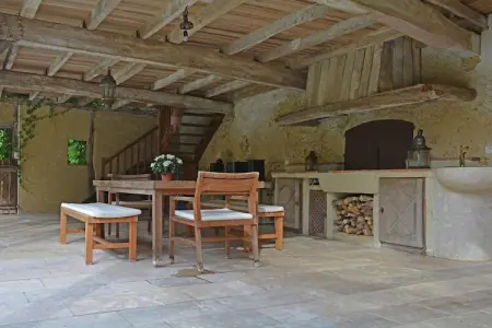 Maison Romaine Romantique, Maison à Campagne avec Piscine et Barbecue - Photo 32