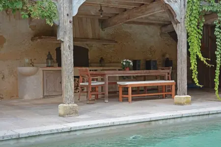 Maison Romaine Romantique, Maison à Campagne avec Piscine et Barbecue - Photo 36