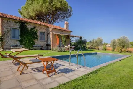 Nido, Villa à Cortona avec piscine et vue - Photo 9