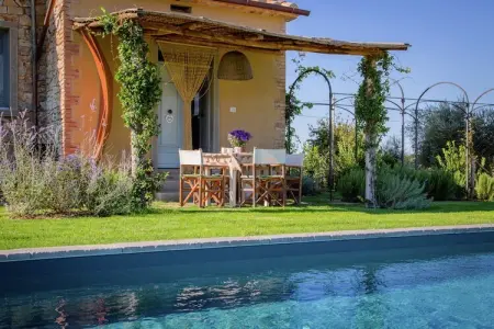 Nido, Villa à Cortona avec piscine et vue - Photo 27