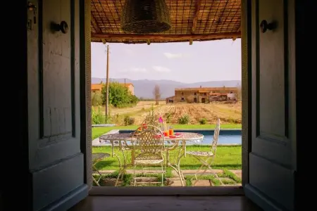 Nido, Villa à Cortona avec piscine et vue - Photo 36