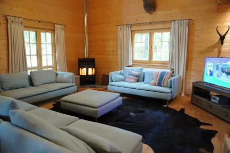 Grande Ourse, chalet 12 personnes avec poêle à Bomal : photo 2