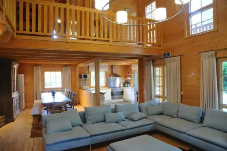 Grande Ourse, chalet 12 personnes avec poêle à Bomal : photo 9