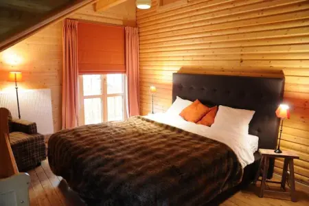 Grande Ourse, chalet 12 personnes avec poêle à Bomal : photo 15