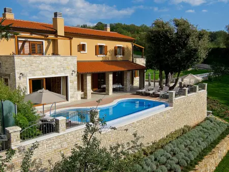 Villa Vlastelini, 8 pers., piscine chauffée et terrain privé : photo 35