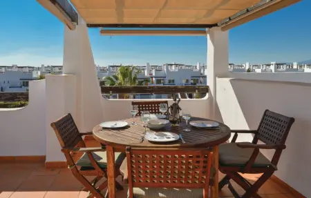 Appartement avec terrasse sur le toit au Condado de Alhama, Espagne : photo 12