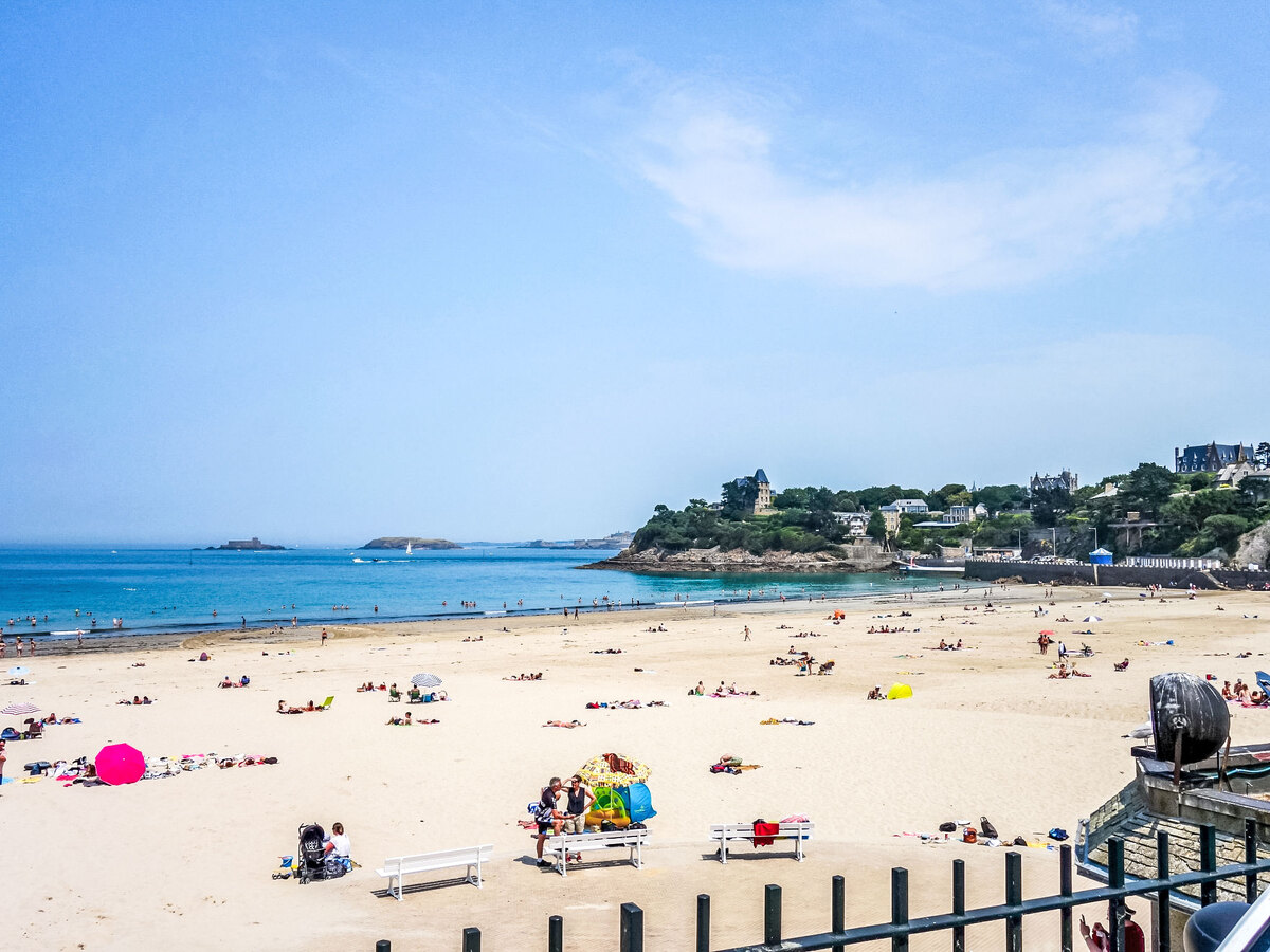 Apt 4 chambres vue mer à Dinard, 20 m de la plage - Photo 2