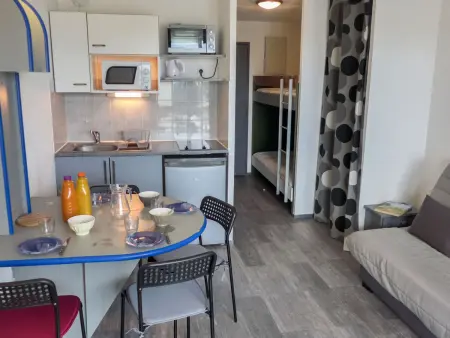 Studio 20 m² à 50 m de la plage, Canet-Plage : photo 6