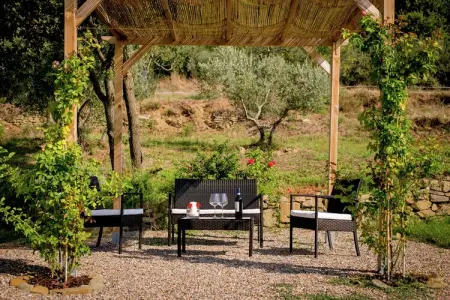 Villa San Martino Ulivi, 3 appartements avec piscine à Cortona : photo 17