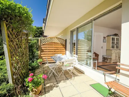 Appartement Jardins du Casino, Cabourg, 100m plage : photo 14