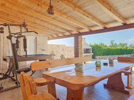 Maison Frane avec piscine chauffée à Biograd na Moru : photo 13