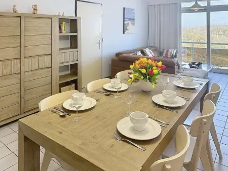 Appartement Astrid 602 avec balcon vue mer à Bredene : photo 18
