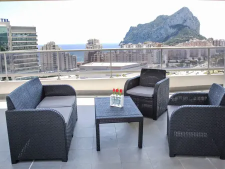 Appartement Costa Calpe, 13e étage, vue mer à Calpe : photo 4