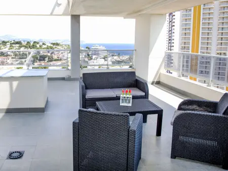 Appartement Costa Calpe, 13e étage, vue mer à Calpe : photo 20
