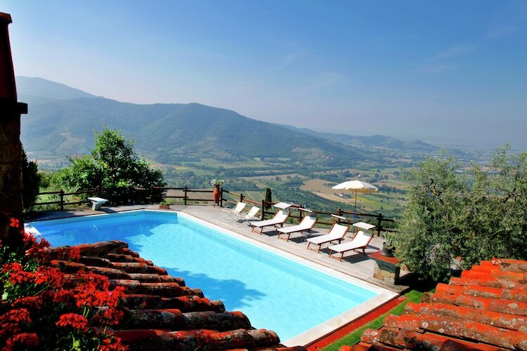 Villa la Foce, 8 pers. avec piscine vue vallée - Photo 1