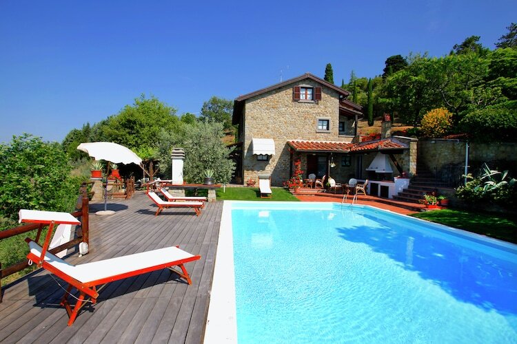 Villa la Foce, 8 pers. avec piscine vue vallée - Photo 3