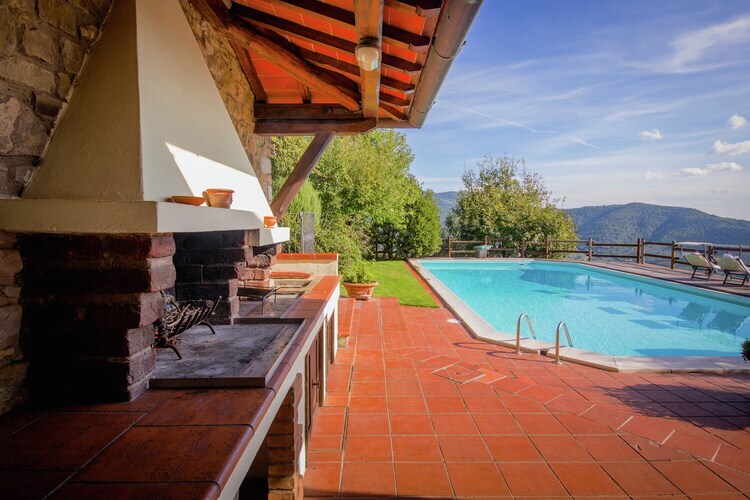 Villa la Foce, 8 pers. avec piscine vue vallée - Photo 25